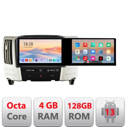 Navigatie Lexus RX300 2003-2008 Edotec 2 ecrane  8 core 4+128 21.6 inch Incell android Wifi 5Ghz gps internet  Kit-RX300 CarStore Technology