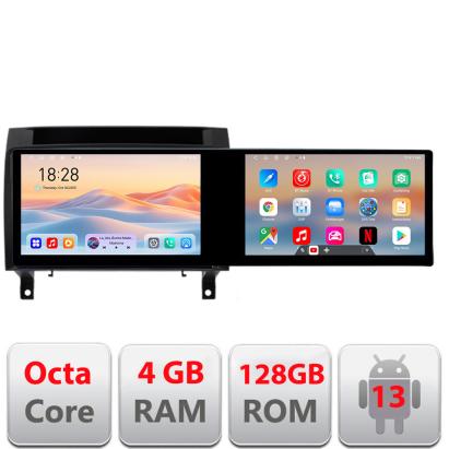 Navigatie Mercedes SLK 2004-2011 Kit-SLK Edotec 2 ecrane  8 core 4+128 21.6 inch Incell android Wifi 5Ghz gps internet CarStore Technology