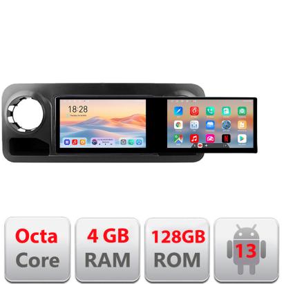 Navigatie Mercedes Sprinter 2018- Edotec 2 ecrane  8 core 4+128 21.6 inch Incell android Wifi 5Ghz gps internet Kit-sprinter CarStore Technology