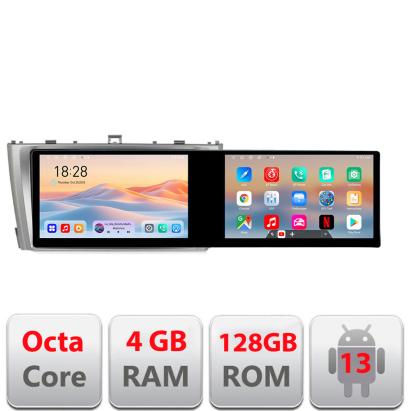 Navigatie Toyota Avensis 2009-2015 Kit-TY12 Edotec 2 ecrane  8 core 4+128 21.6 inch Incell android Wifi 5Ghz gps internet  Q CarStore Technology