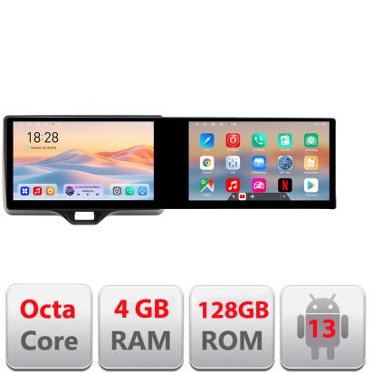 Navigatie Toyota Yaris 2020- Edotec 2 ecrane  8 core 4+128 21.6 inch Incell android Wifi 5Ghz gps internet  kit-yaris2020 CarStore Technology