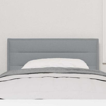 Tăblie cap Altele cu headboard Gri deschis 80 cm țesătură GartenMobel Dekor
