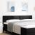 Tăblie cap Pe perete cu headboard Manual Negru 180 cm Catifea GartenMobel Dekor