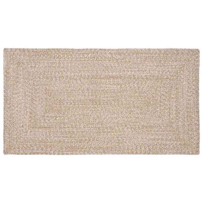 Covor Natural și alb 100 x 200 cm Iută GartenMobel Dekor