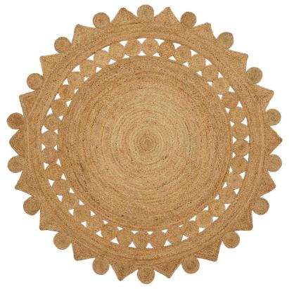 Covor Maro Ø 180 cm Iută GartenMobel Dekor