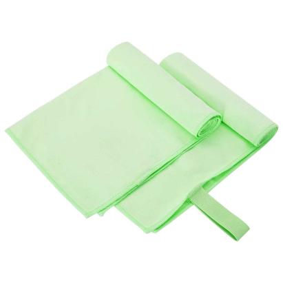 Prosoape Sport 2 pcs Verde 50 x 30 cm Poliester și poliamidă GartenMobel Dekor
