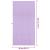 Prosoape Sport 2 pcs Violet 180 x 90 cm Poliester și poliamidă GartenMobel Dekor