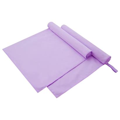 Prosoape Sport 2 pcs Violet 180 x 90 cm Poliester și poliamidă GartenMobel Dekor