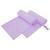 Prosoape Sport 2 pcs Violet 200 x 100 cm Poliester și poliamidă GartenMobel Dekor