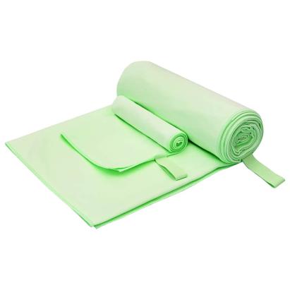 Set de Prosoape Sport 2 pcs Verde țesătură GartenMobel Dekor