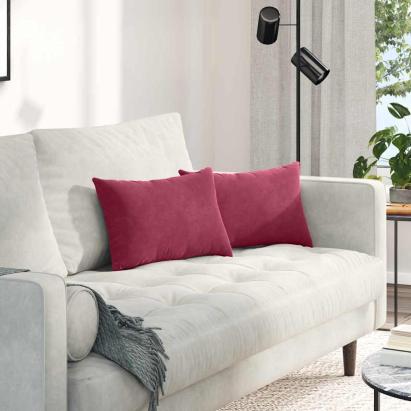 Perne pentru canapea 2 pcs bordo 50 x 30 cm GartenMobel Dekor