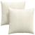 Perne pentru canapea 2 pcs Crem 60 x 60 cm GartenMobel Dekor