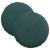 Perne de Șezut 2 pcs Verde închis Ø 40 x 13 cm Catifea GartenMobel Dekor