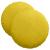 Perne de Șezut 2 pcs Galben Ø 40 x 13 cm Catifea GartenMobel Dekor