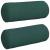 Perne Bolster 2 pcs Verde închis Ø 15 x 40 cm țesătură GartenMobel Dekor