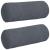Perne Bolster 2 pcs Gri închis Ø 15 x 40 cm GartenMobel Dekor