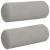 Perne Bolster 2 pcs Gri deschis Ø 15 x 40 cm GartenMobel Dekor