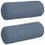 Perne Bolster 2 pcs albastru Ø 15 x 40 cm Țesătură din corduroy GartenMobel Dekor
