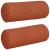 Perne Bolster 2 pcs Roșu portocalie Ø 15 x 40 cm GartenMobel Dekor