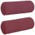 Perne Bolster 2 pcs Roșu Vin Ø 25 x 70 cm țesătură GartenMobel Dekor