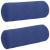 Perne Bolster 2 pcs Albastru Poliție Ø 25 x 70 cm GartenMobel Dekor