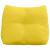 Perna pentru spate Galben Deschis 60 x 24 x 50 cm țesătură GartenMobel Dekor