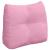Perna pentru spate Roz 60 x 24 x 50 cm țesătură GartenMobel Dekor