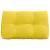 Perna pentru spate Galben Deschis 80 x 24 x 50 cm țesătură GartenMobel Dekor