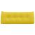 Perna pentru spate Galben Deschis 120 x 24 x 50 cm țesătură GartenMobel Dekor