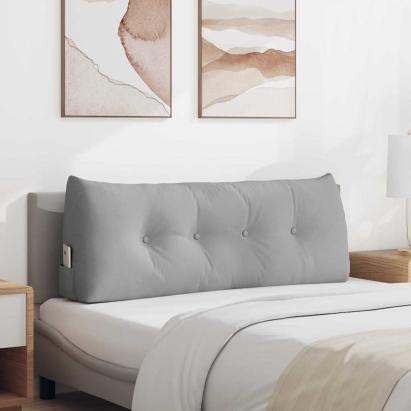 Perna pentru spate Gri nori 120 x 24 x 50 cm țesătură GartenMobel Dekor