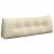 Perna pentru spate Crem 140 x 24 x 50 cm țesătură GartenMobel Dekor