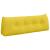 Perna pentru spate Galben Deschis 140 x 24 x 50 cm țesătură GartenMobel Dekor