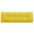 Perna pentru spate Galben Deschis 140 x 24 x 50 cm țesătură GartenMobel Dekor