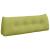 Perna pentru spate Verde deschis 140 x 24 x 50 cm țesătură GartenMobel Dekor