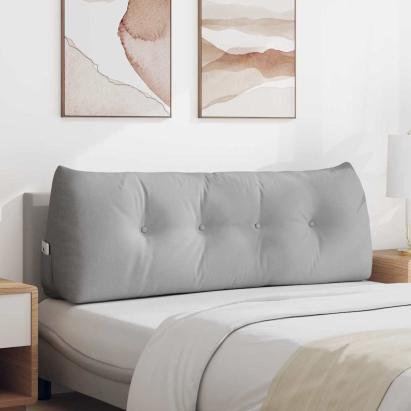 Perna pentru spate Gri nori 140 x 24 x 50 cm țesătură GartenMobel Dekor