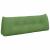 Perna pentru spate Verde deschis 140 x 24 x 50 cm Catifea GartenMobel Dekor
