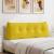 Perna pentru spate Galben 140 x 24 x 50 cm Catifea GartenMobel Dekor