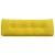 Perna pentru spate Galben 140 x 24 x 50 cm Catifea GartenMobel Dekor