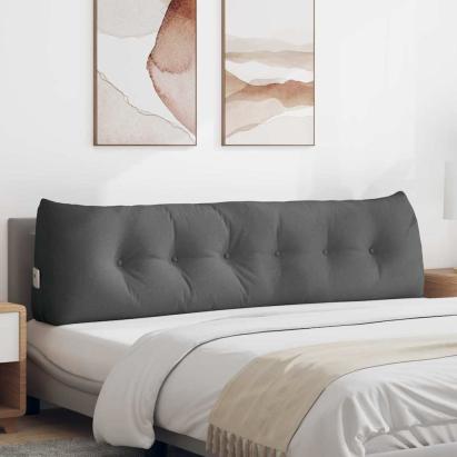 Perna pentru spate Gri închis 180 x 24 x 50 cm țesătură GartenMobel Dekor