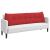 Perna pentru spate Roșu 180 x 24 x 50 cm țesătură GartenMobel Dekor
