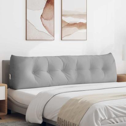 Perna pentru spate Gri nori 180 x 24 x 50 cm țesătură GartenMobel Dekor