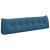 Perna pentru spate albastru 180 x 24 x 50 cm Catifea GartenMobel Dekor
