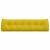 Perna pentru spate Galben 180 x 24 x 50 cm Catifea GartenMobel Dekor