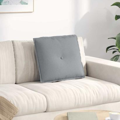 Perna pentru spate Gri deschis 50 x 19 x 45 cm țesătură GartenMobel Dekor