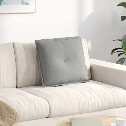 Perna pentru spate Gri deschis 50 x 45 cm GartenMobel Dekor