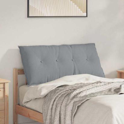 Perna pentru spate Gri deschis 200 x 19 x 50 cm țesătură GartenMobel Dekor