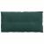 Perna pentru spate Verde închis 100 x 50 cm GartenMobel Dekor