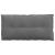 Perna pentru spate Gri închis 100 x 50 cm GartenMobel Dekor