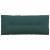 Perna pentru spate Verde închis 120 x 19 x 50 cm țesătură GartenMobel Dekor