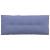 Perna pentru spate Albastru Jeans 120 x 19 x 50 cm țesătură GartenMobel Dekor